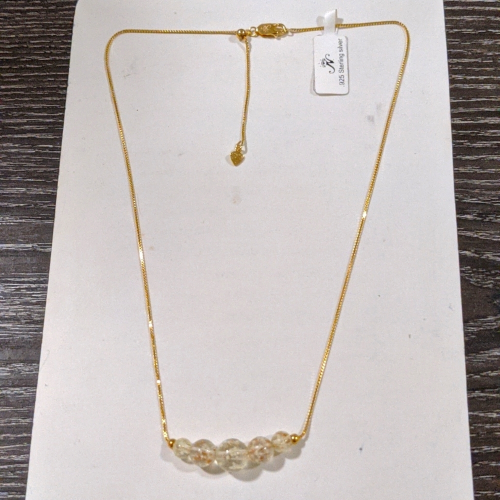 Nogu Alabaster Firefly Necklace